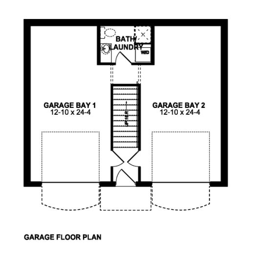  Lower Level of Plan 90889