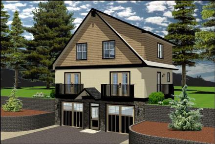 House Plan 90889 Elevation