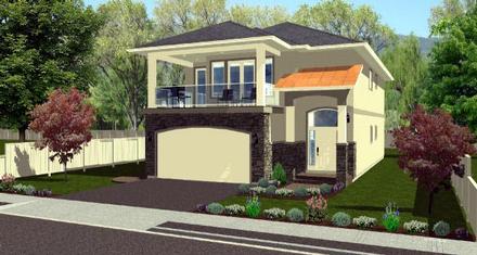 House Plan 90892 Elevation