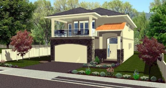 House Plan 90892 Elevation