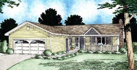 House Plan 90905 Elevation