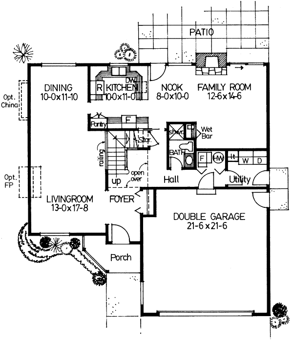 Contemporary Traditional Level One of Plan 90910