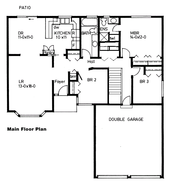 Traditional Alternate Level One of Plan 90922