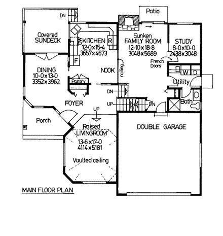 First Level Plan