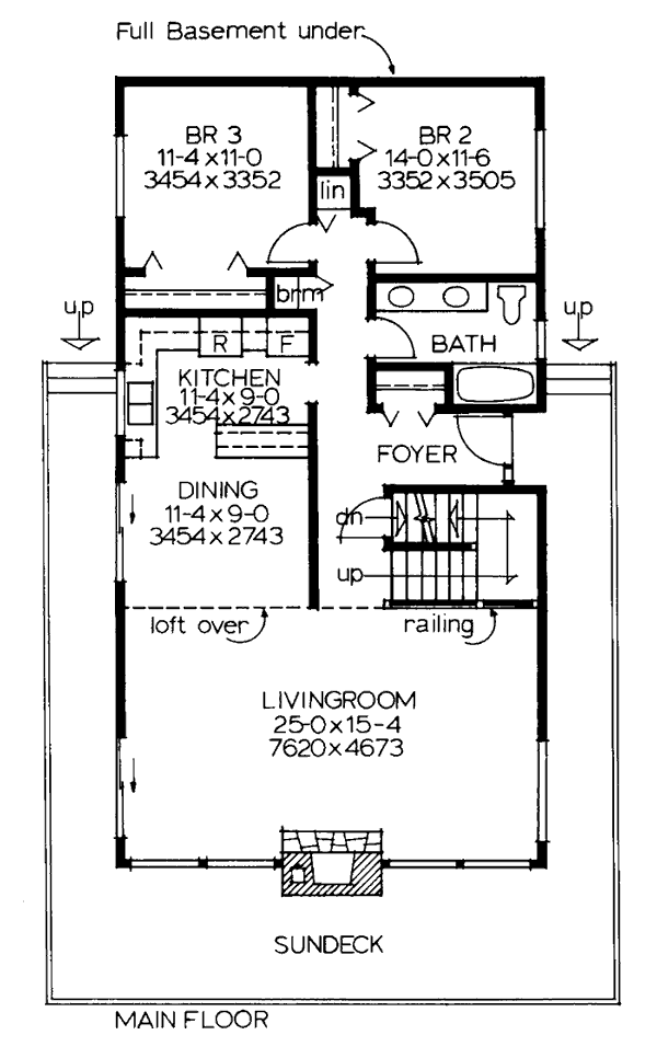 Contemporary Level One of Plan 90930
