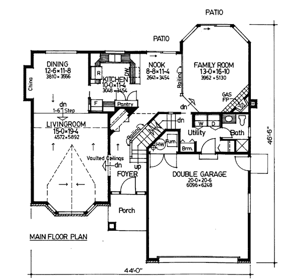 Contemporary European Level One of Plan 90942