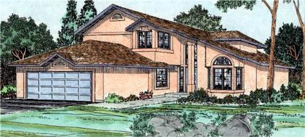 House Plan 90970 Elevation