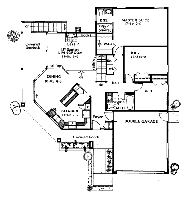 Southwest Level One of Plan 90983