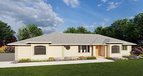 House Plan 90986 Elevation