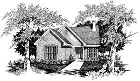 House Plan 91120 Elevation