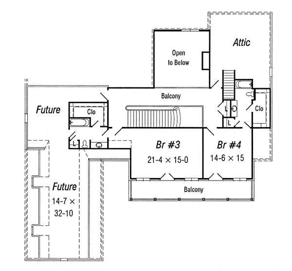 Colonial European Level Two of Plan 91166