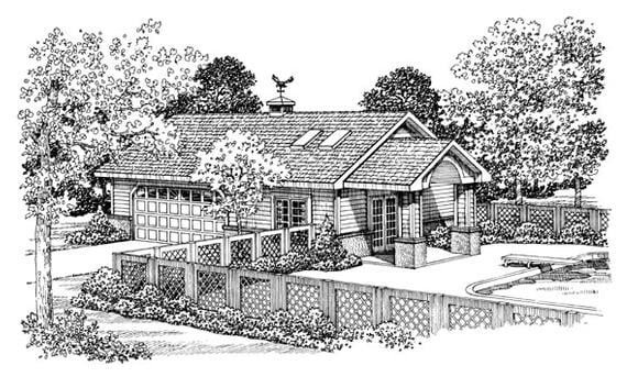 Garage Plan 91256