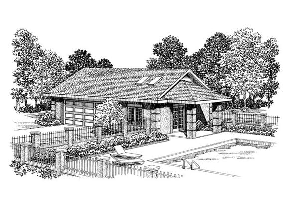 Garage Plan 91257