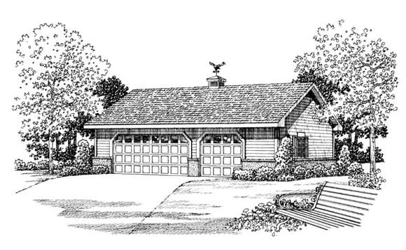 Garage Plan 91260