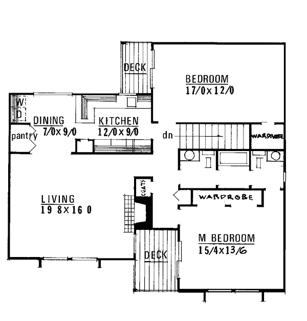 Contemporary Level Two of Plan 91330