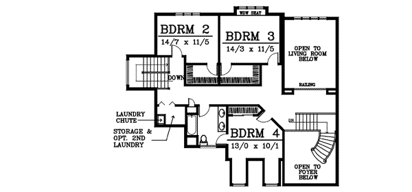 European Traditional Level Two of Plan 91621