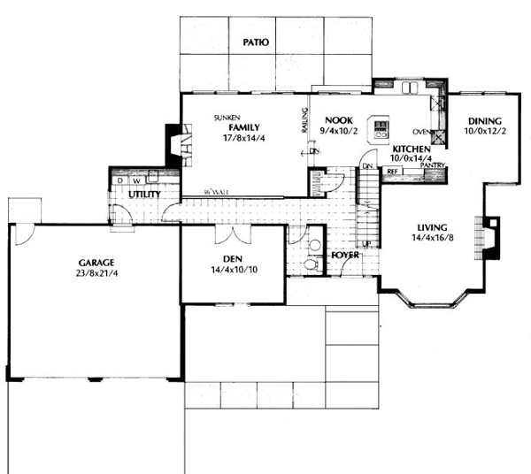 Cape Cod Country Level One of Plan 91661