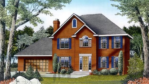 House Plan 91668 Elevation