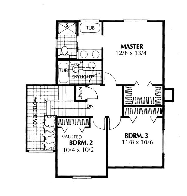 Contemporary Traditional Level Two of Plan 91675