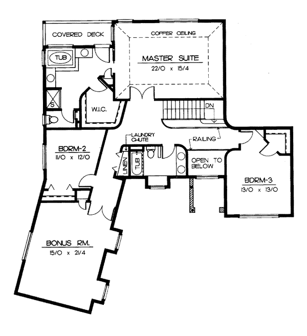 Country European Southwest Traditional Level Two of Plan 91680