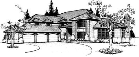 House Plan 91680 Elevation