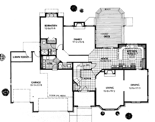 Traditional Level One of Plan 91681