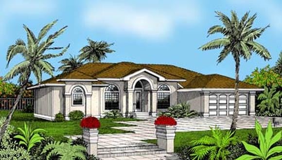 House Plan 91841 Elevation