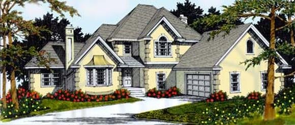 House Plan 91845 Elevation