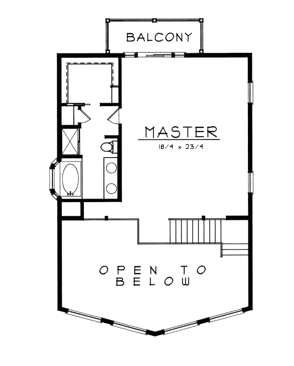 Contemporary Level Two of Plan 91851