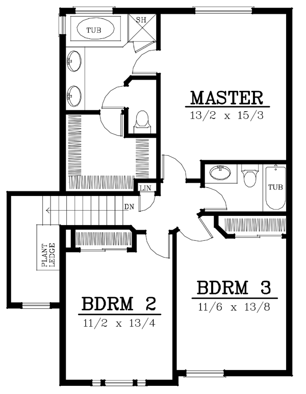 Traditional Level Two of Plan 91862