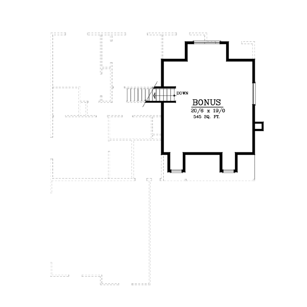 Country One-Story Level Two of Plan 91869