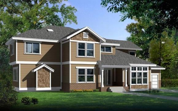 House Plan 91879 Elevation