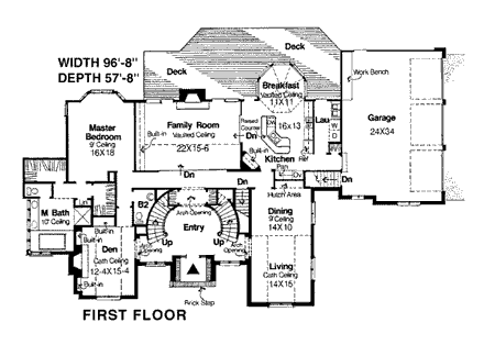 First Level Plan