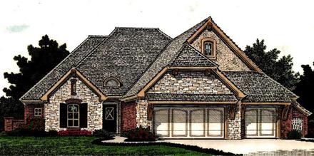 House Plan 92206 Elevation