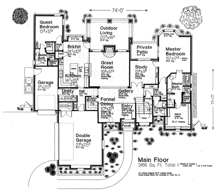 First Level Plan