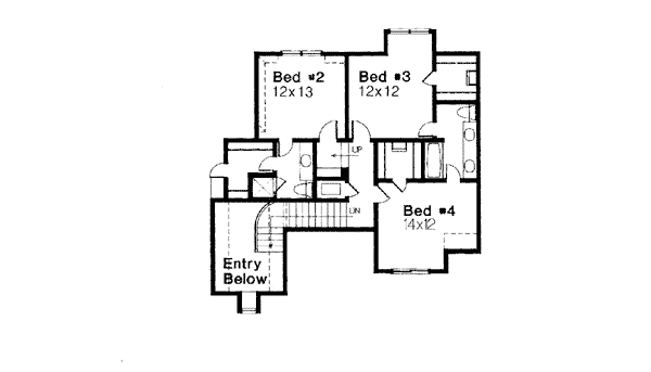 European French Country Victorian Level Two of Plan 92245