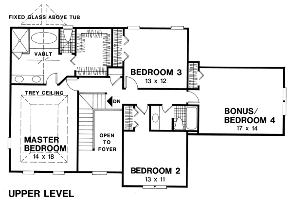 Traditional Level Two of Plan 92300