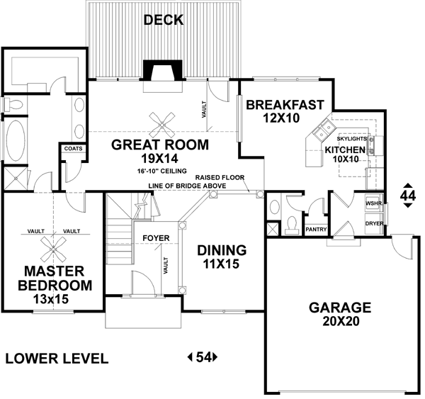 European Traditional Level One of Plan 92319