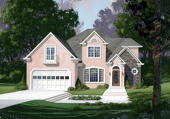 House Plan 92323 Elevation