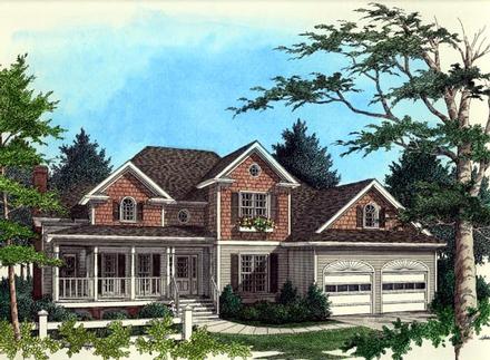 Country Elevation of Plan 92326