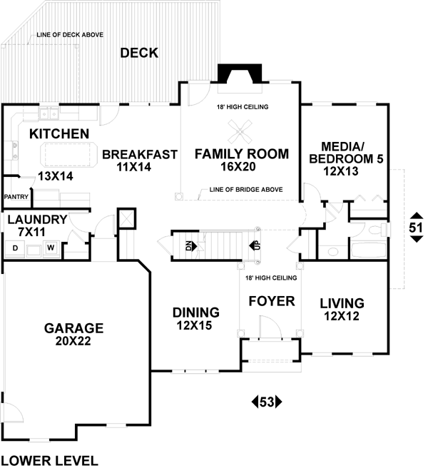 European Traditional Level One of Plan 92336