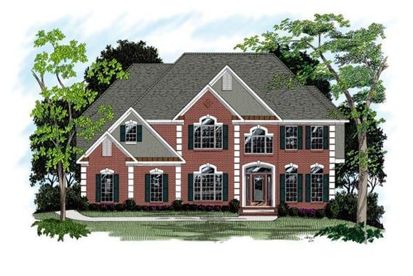 House Plan 92336 Elevation