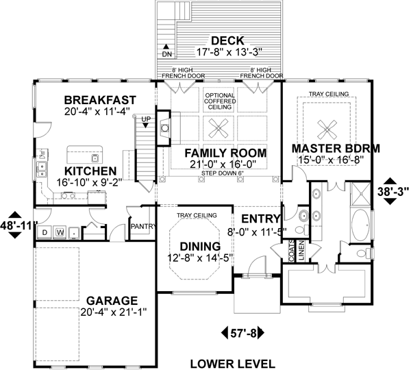 European Traditional Level One of Plan 92337