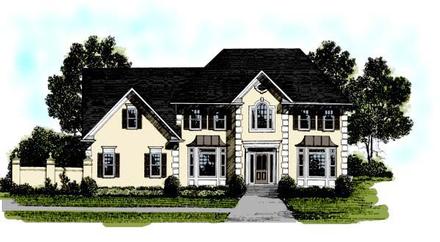 House Plan 92350 Elevation