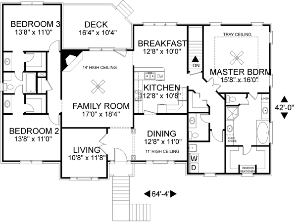 Traditional Level One of Plan 92360