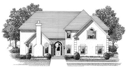 Traditional Elevation of Plan 92370