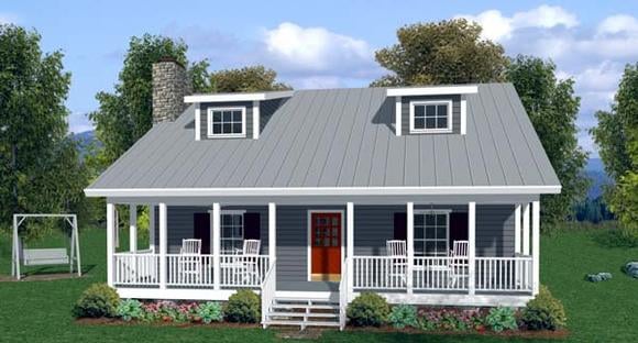 House Plan 92372 Elevation