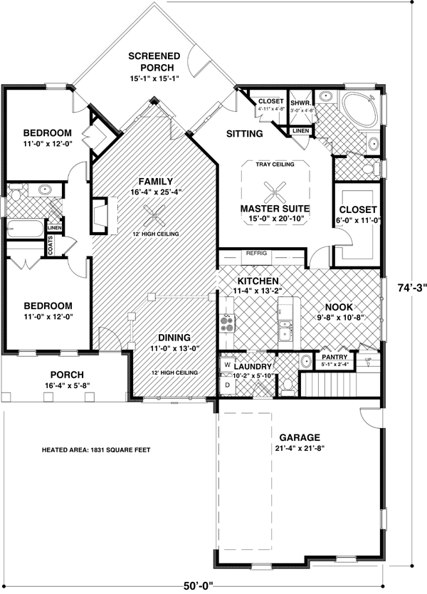 Traditional Level One of Plan 92379