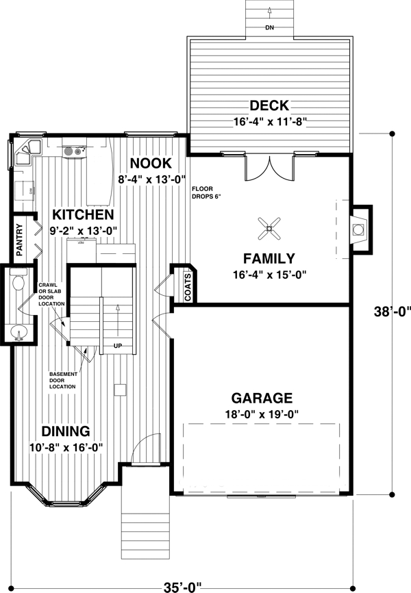 Traditional Level One of Plan 92382