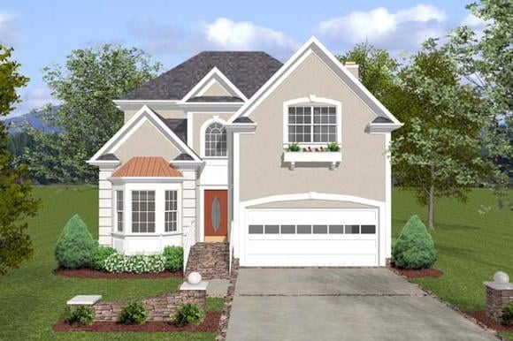 House Plan 92382 Elevation